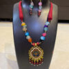 Agate beads necklace set
