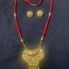 Red beads mangalsutra